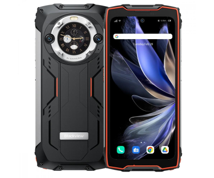 Smartfon Blackview BV9300 Pro 12/256GB 15080mAh pomarańczowy 120Hz